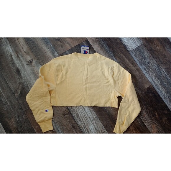 NWT Women's Champion Reverse Weave Cropped Pullover Sweatshirt, XS - Picture 9 of 12